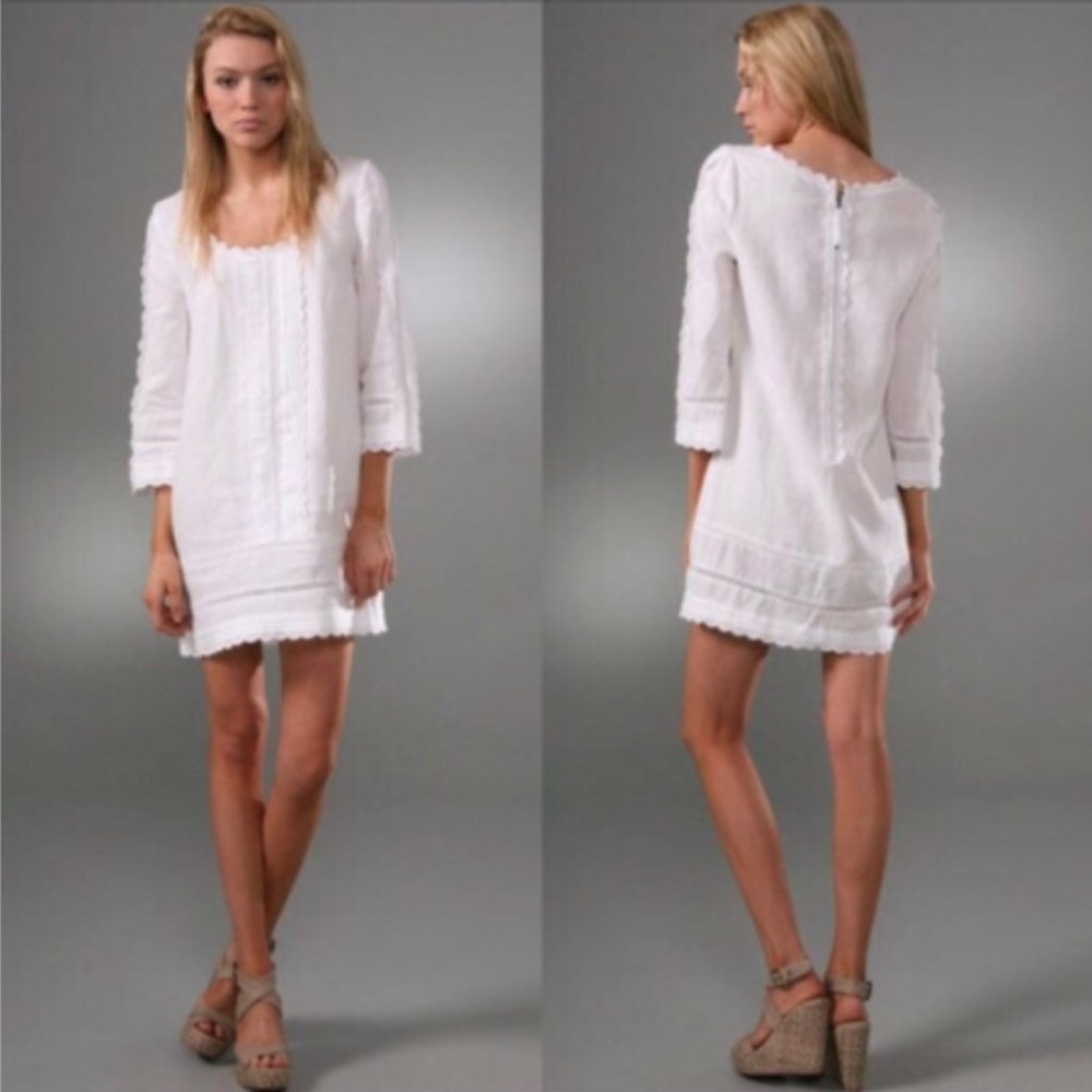 Juicy Couture White Linen Dress